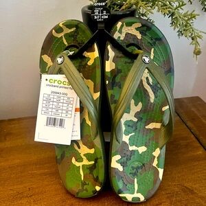 Crocs Crockband Camoflauge Flip (Unisex)